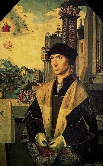 Jan Mostaert Portret van ridder Abel van Coulster china oil painting image
